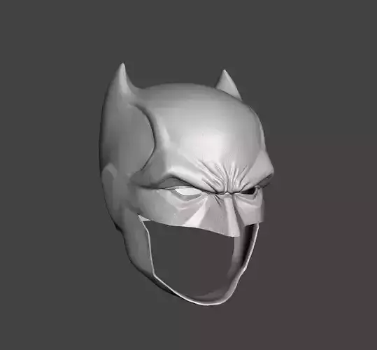 batman cowl helmet 3d print ready model 3D print model