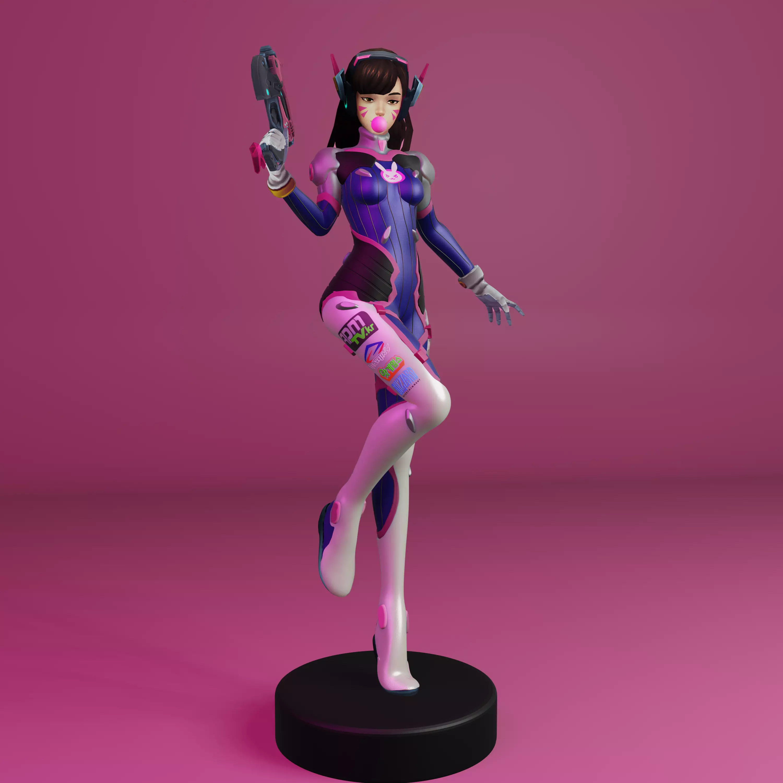 DVA Overwatch Ready For Printing 3D print model