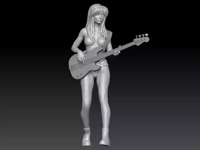 rockband bass girl 1
