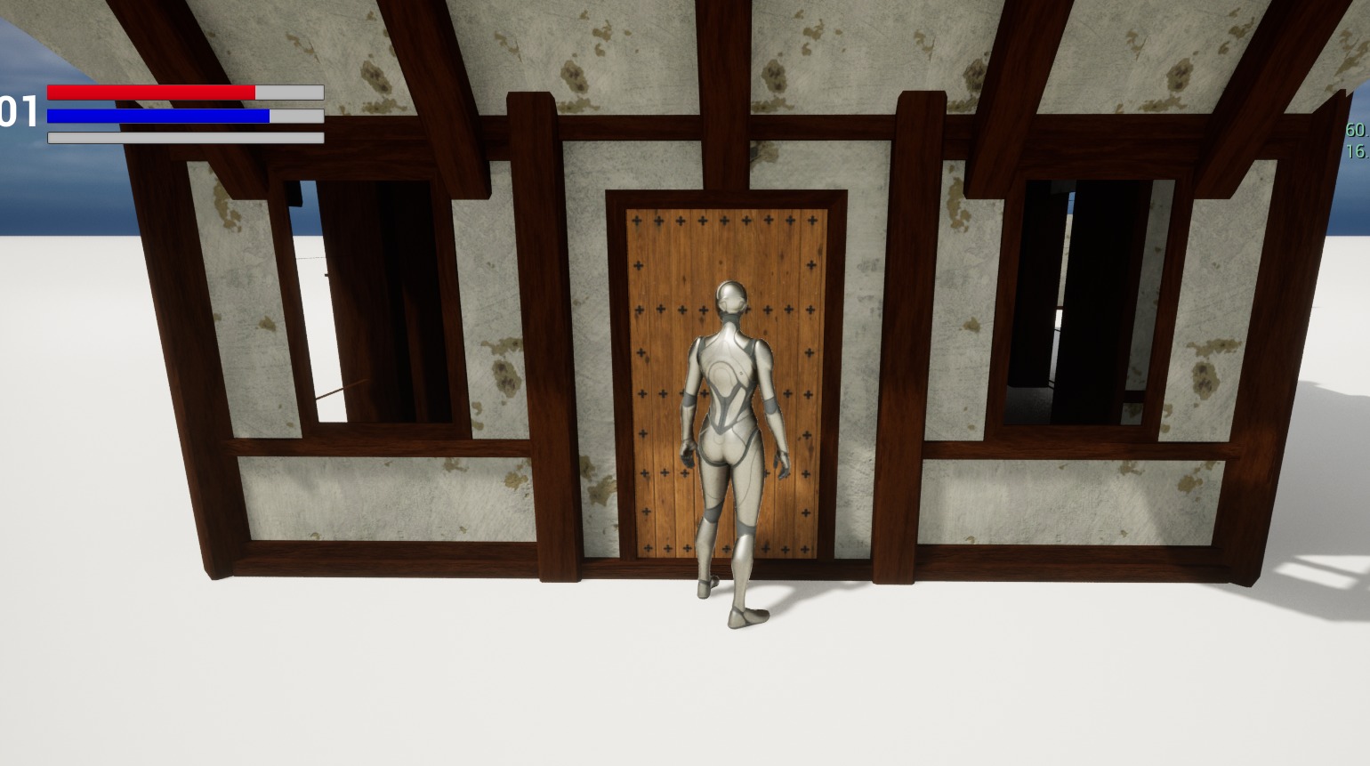 Medieval Building Modular Kit - Low Poly and Game Ready Low-poly 3D model_6