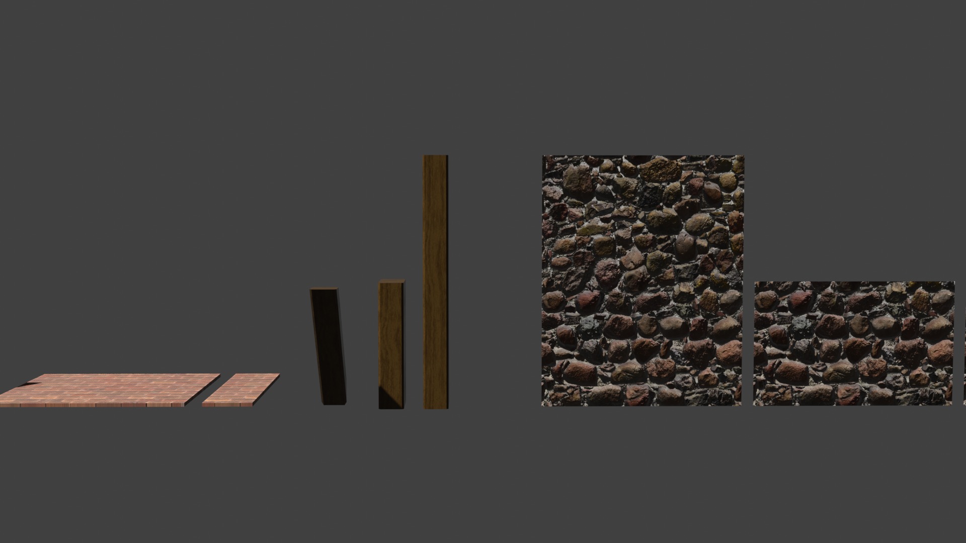 Medieval Building Modular Kit - Low Poly and Game Ready Low-poly 3D model_13