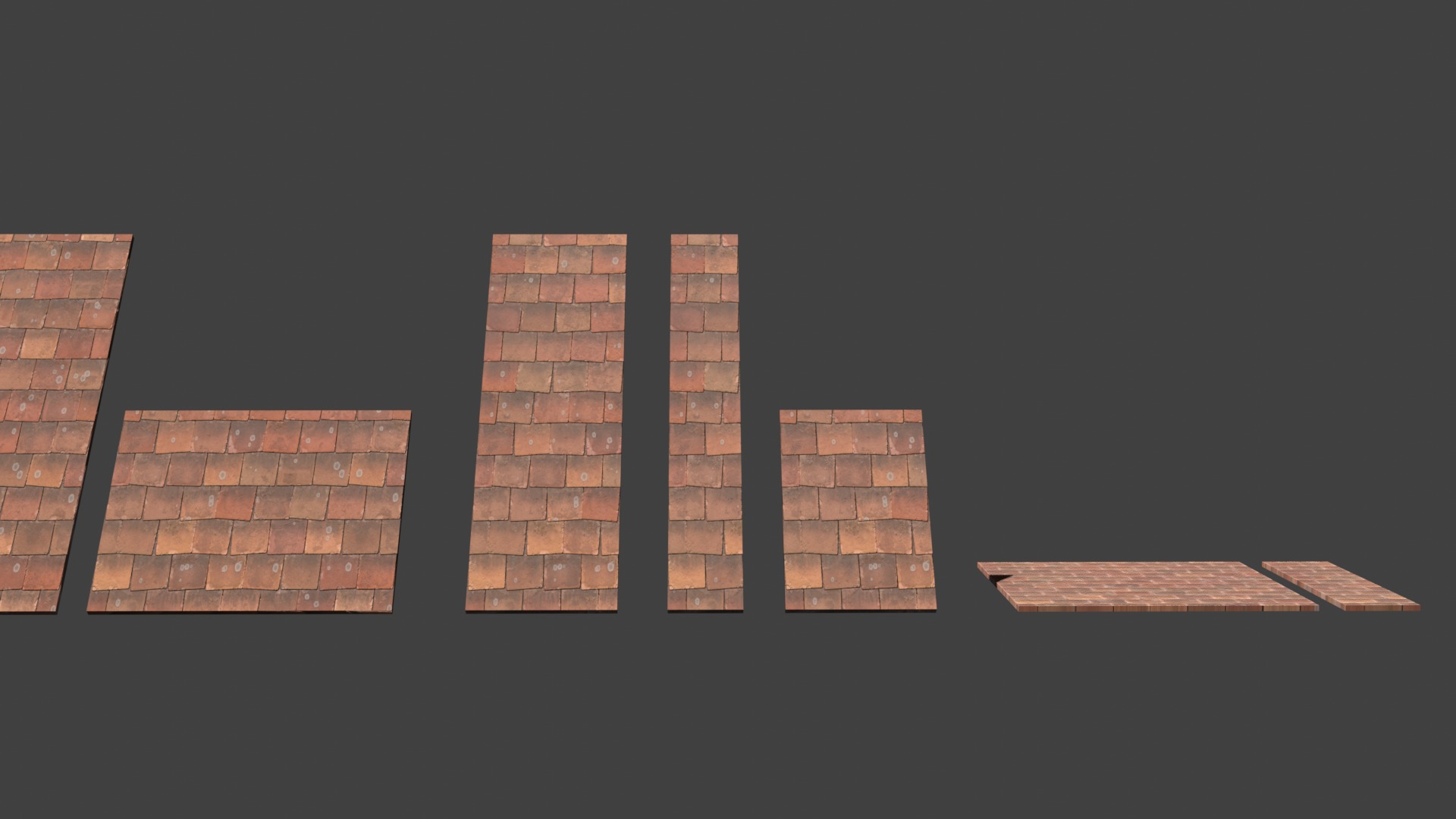 Medieval Building Modular Kit - Low Poly and Game Ready Low-poly 3D model_12