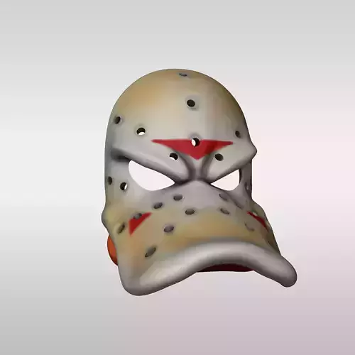 Migthy Ducks Daffy Mask Hockeys of Anaheim 3D print model