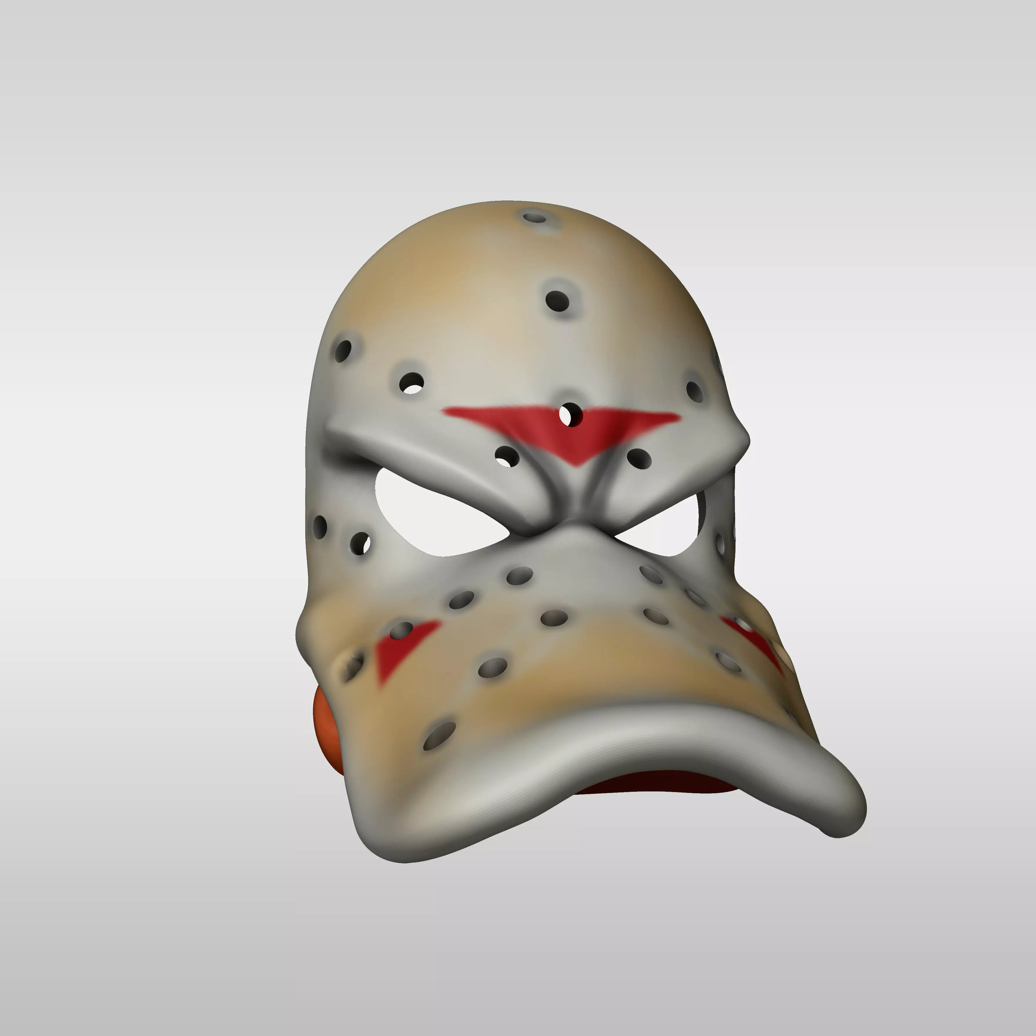 Migthy Ducks Daffy Mask Hockeys of Anaheim 3D print model_0