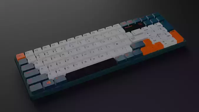 Mechanical Keyboard 1 Free 3D model