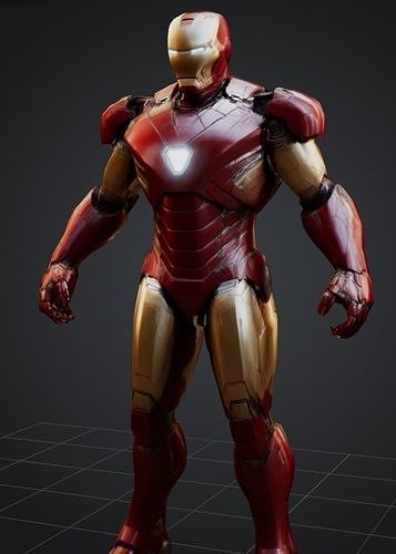 Iron Man Texture