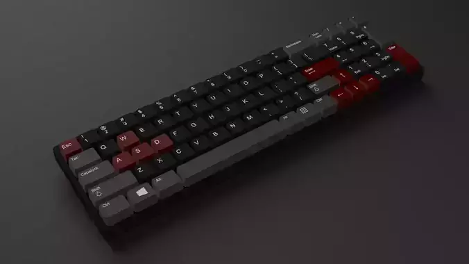 Mechanical Keyboard 2 Free 3D model