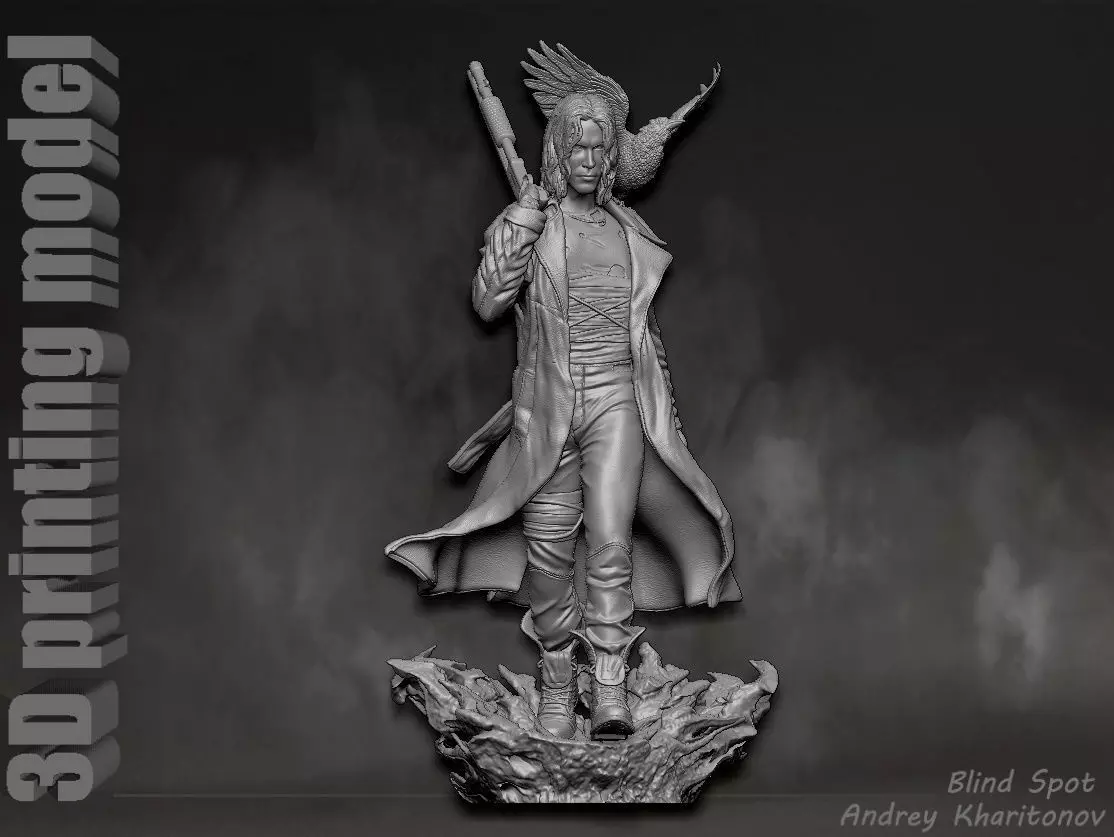 The Crow 3D print model_0