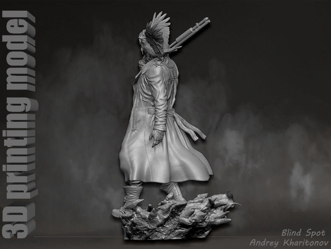 The Crow 3D print model_5