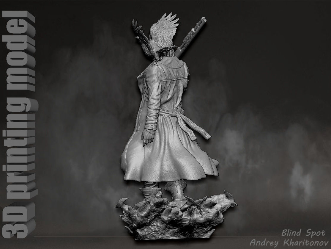 The Crow 3D print model_6