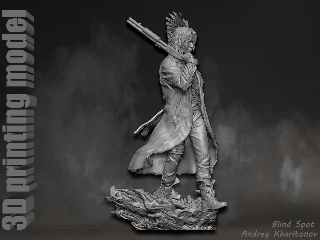 The Crow 3D print model_11
