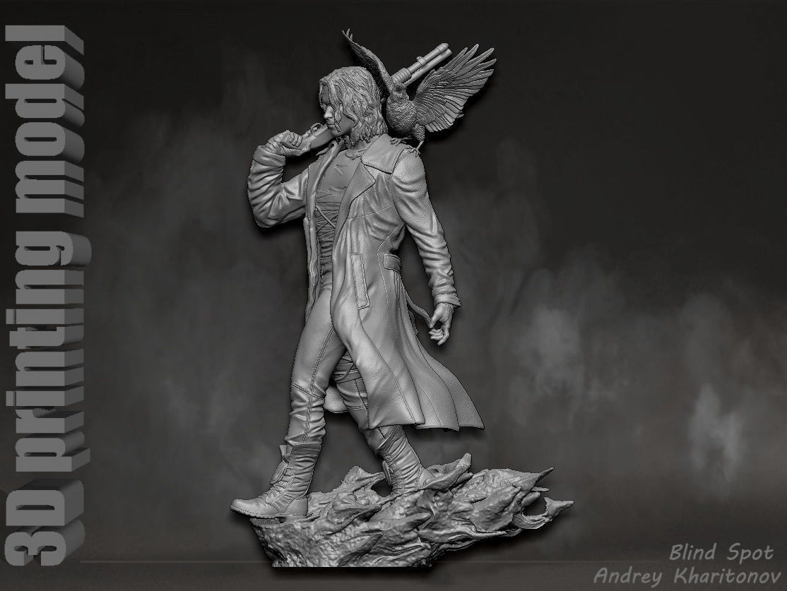 The Crow 3D print model_3