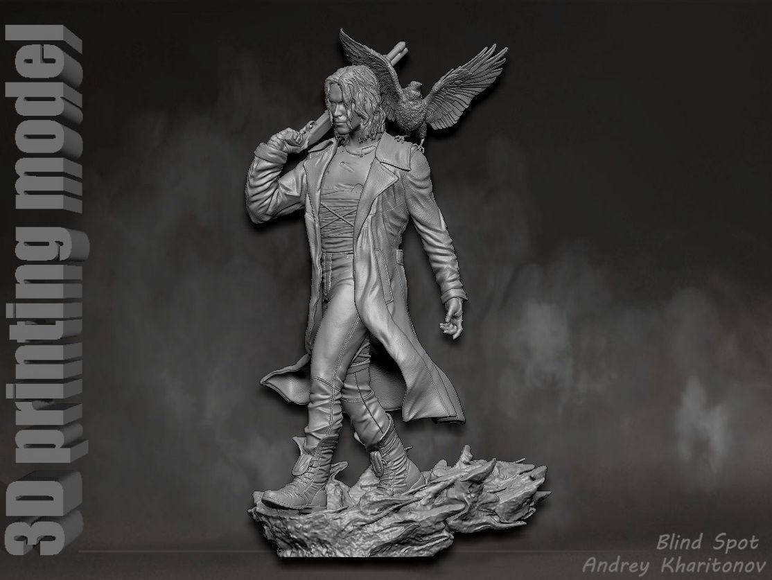 The Crow 3D print model_2