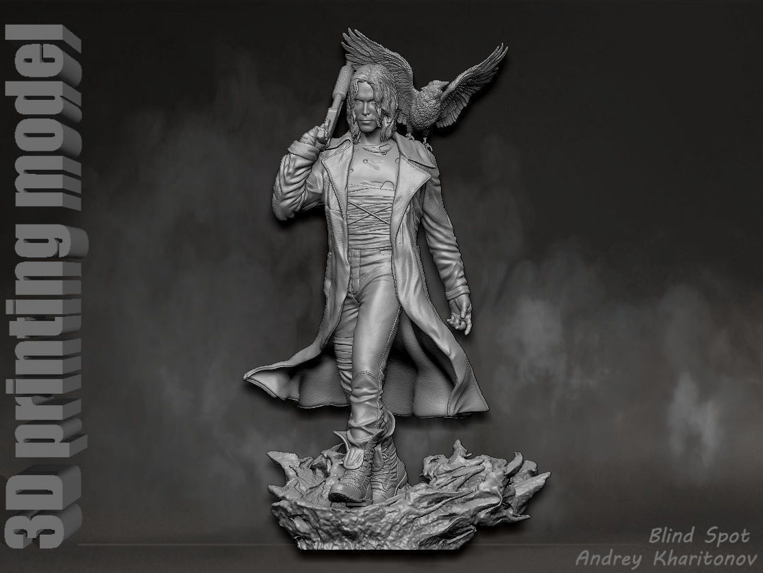 The Crow 3D print model_1
