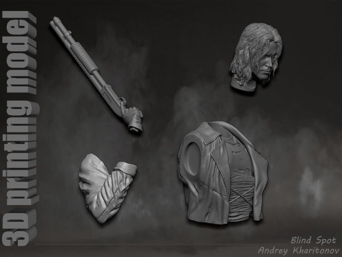 The Crow 3D print model_31