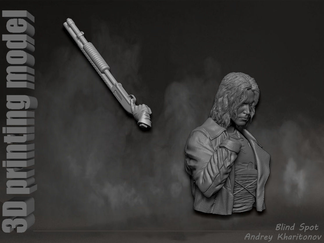 The Crow 3D print model_29