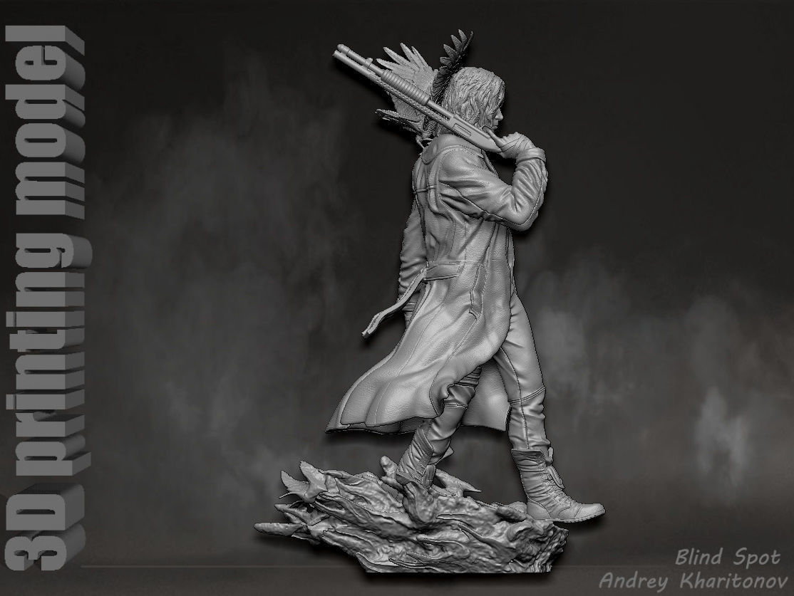 The Crow 3D print model_10