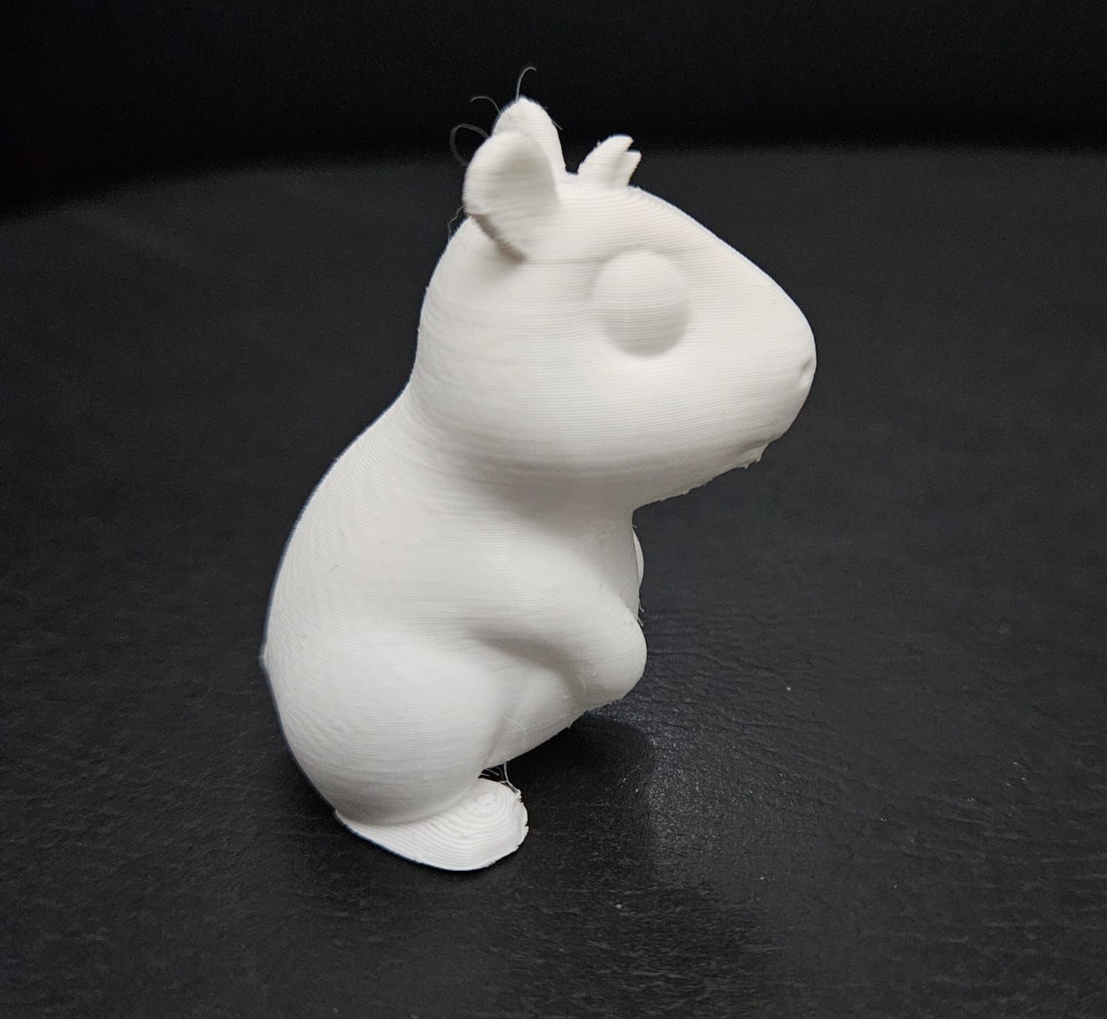 Capybara Cartoon 3D print model_10