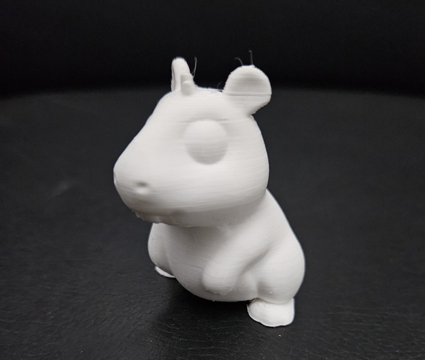 Capybara Cartoon 3D print model_6