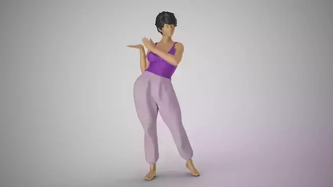 Woman Showing her Hand 