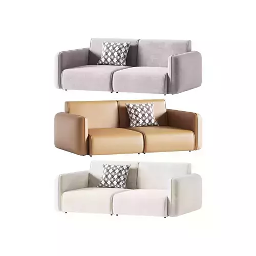 Modern Single Brown Sofa