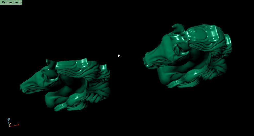 Head horse figure 3D print model_6