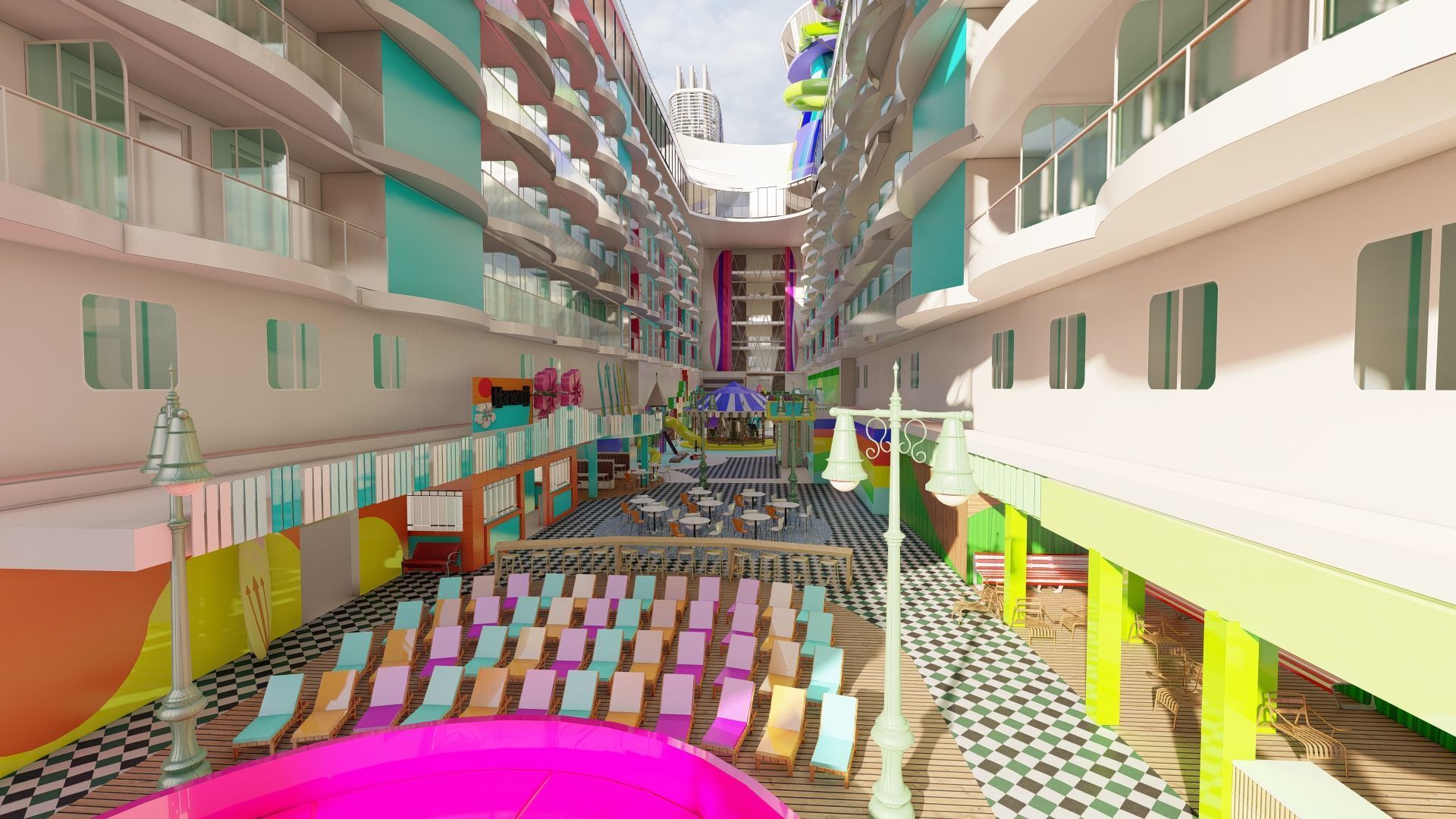 Icon of the Seas with full interior 3D model_23