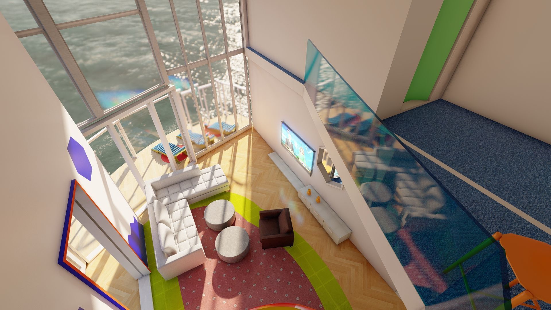 Icon of the Seas with full interior 3D model_22