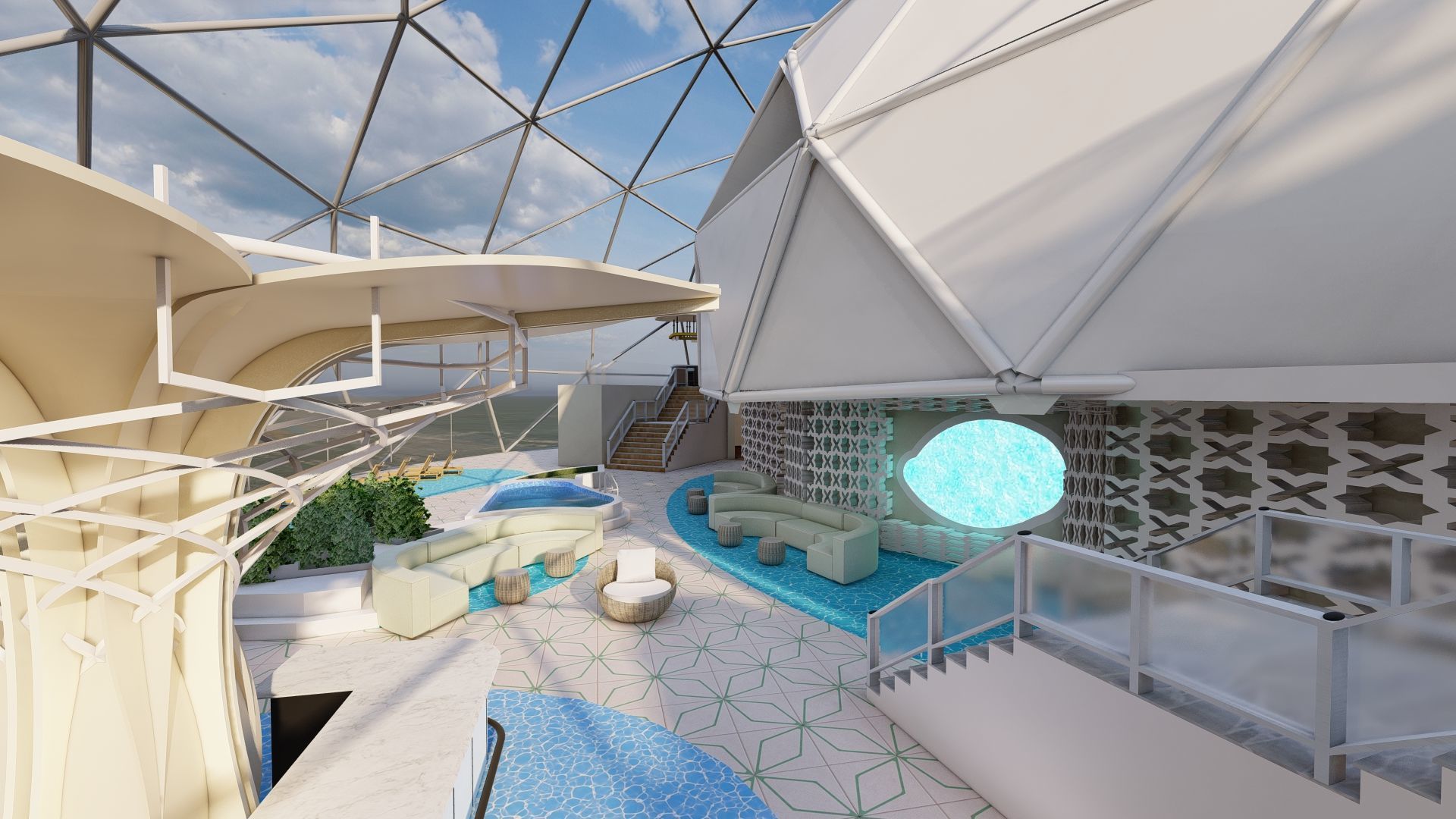 Icon of the Seas with full interior 3D model_45