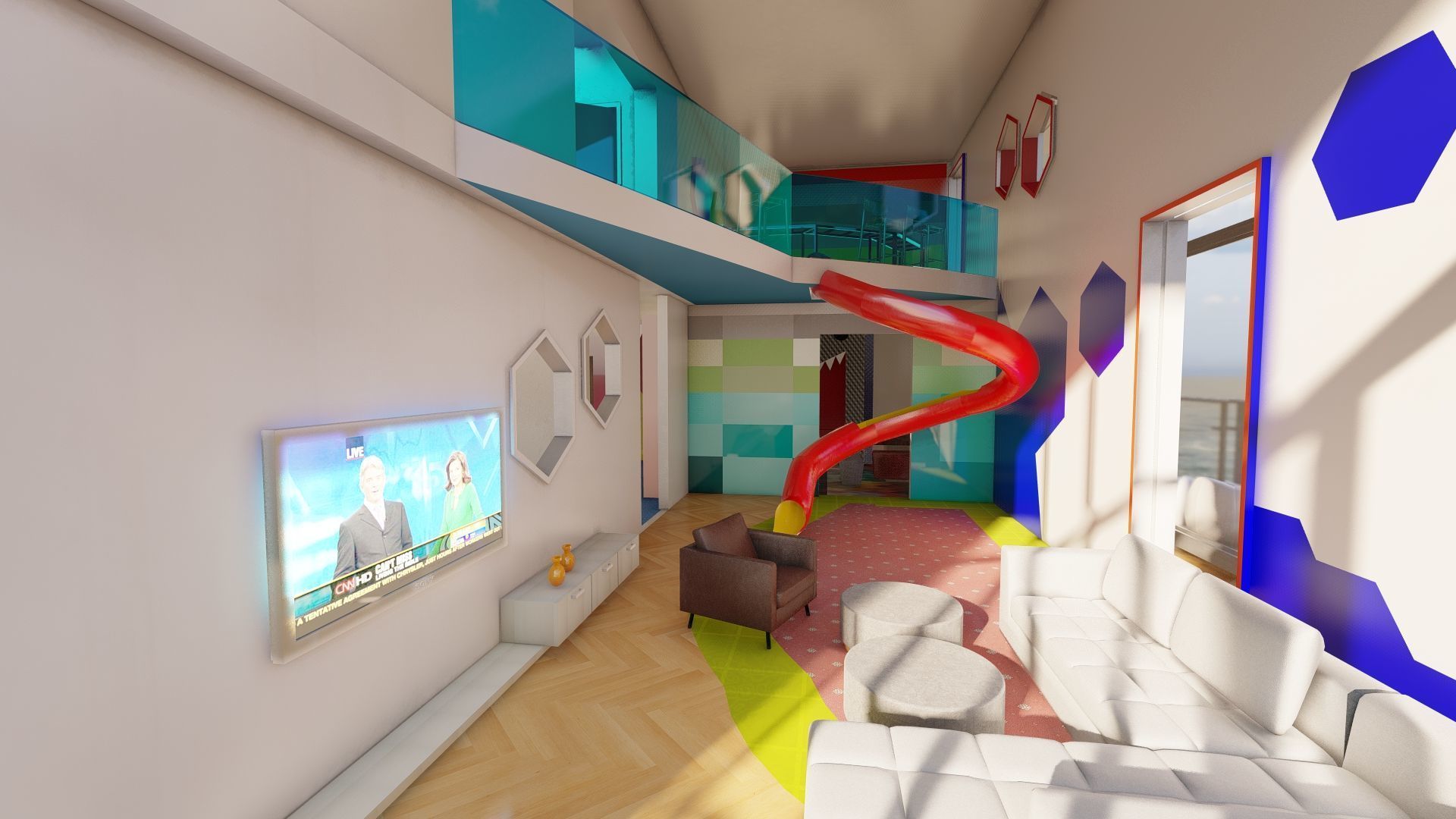 Icon of the Seas with full interior 3D model_19