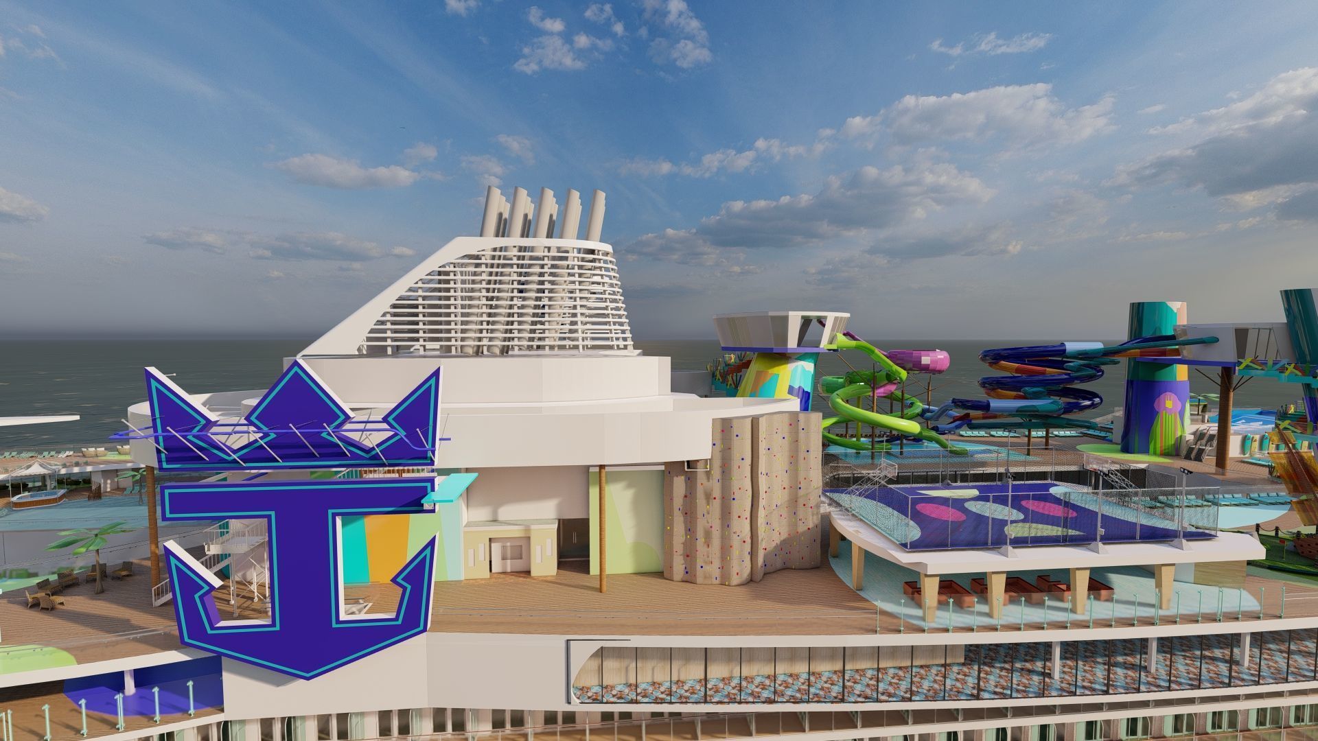 Icon of the Seas with full interior 3D model_15