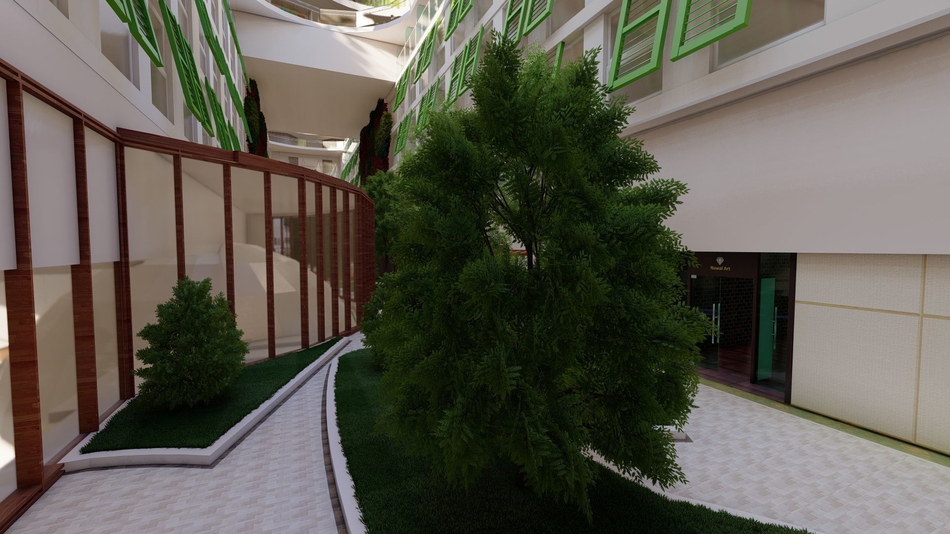 Icon of the Seas with full interior 3D model_30