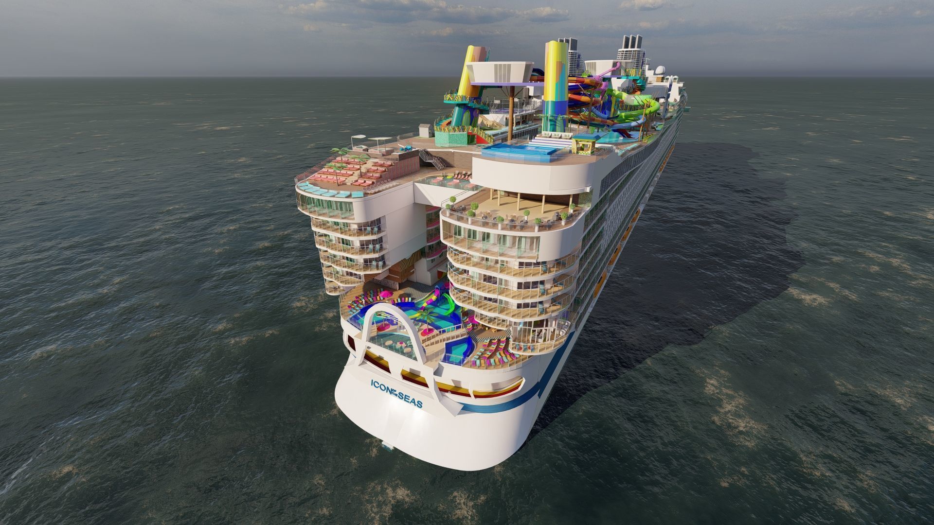 Icon of the Seas with full interior 3D model_5