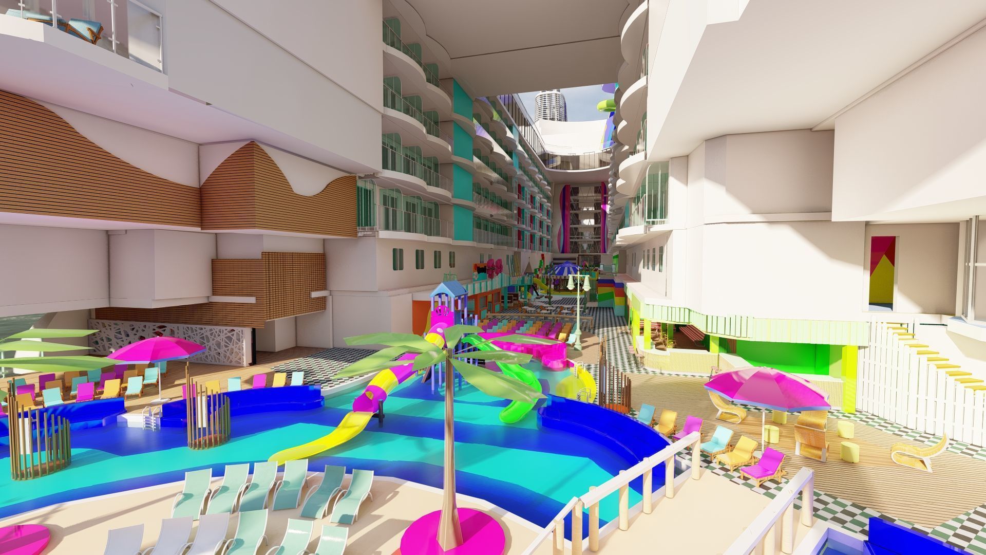 Icon of the Seas with full interior 3D model_17