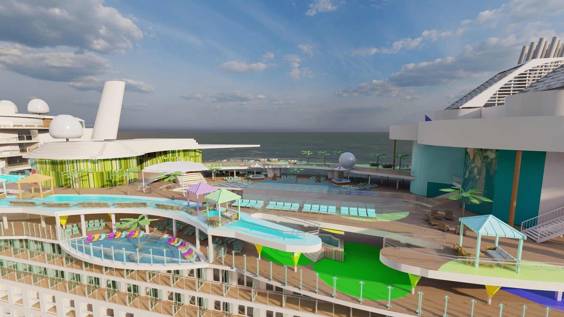 Icon of the Seas with full interior 3D model_9