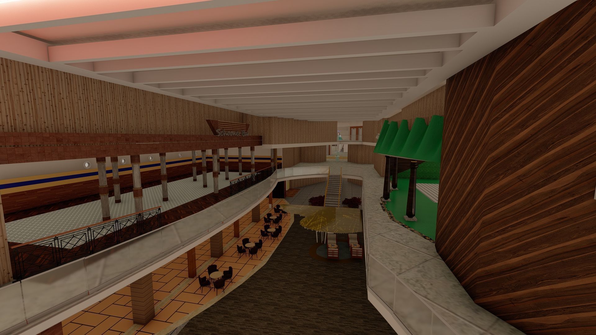 Icon of the Seas with full interior 3D model_38