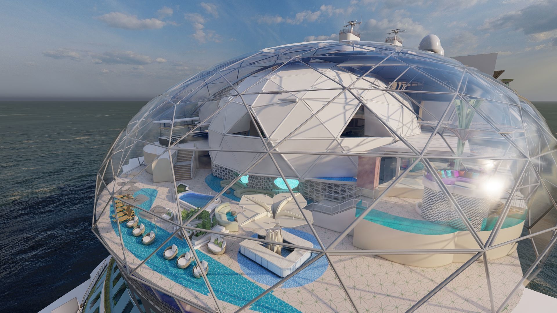 Icon of the Seas with full interior 3D model_44