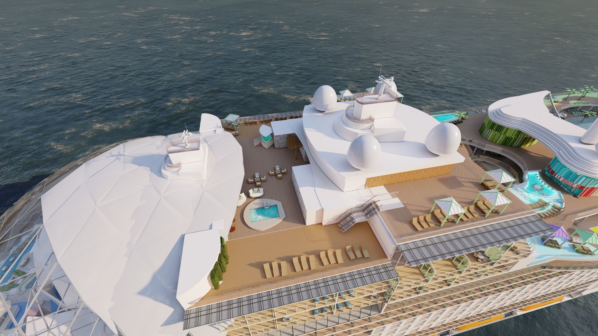 Icon of the Seas with full interior 3D model_13