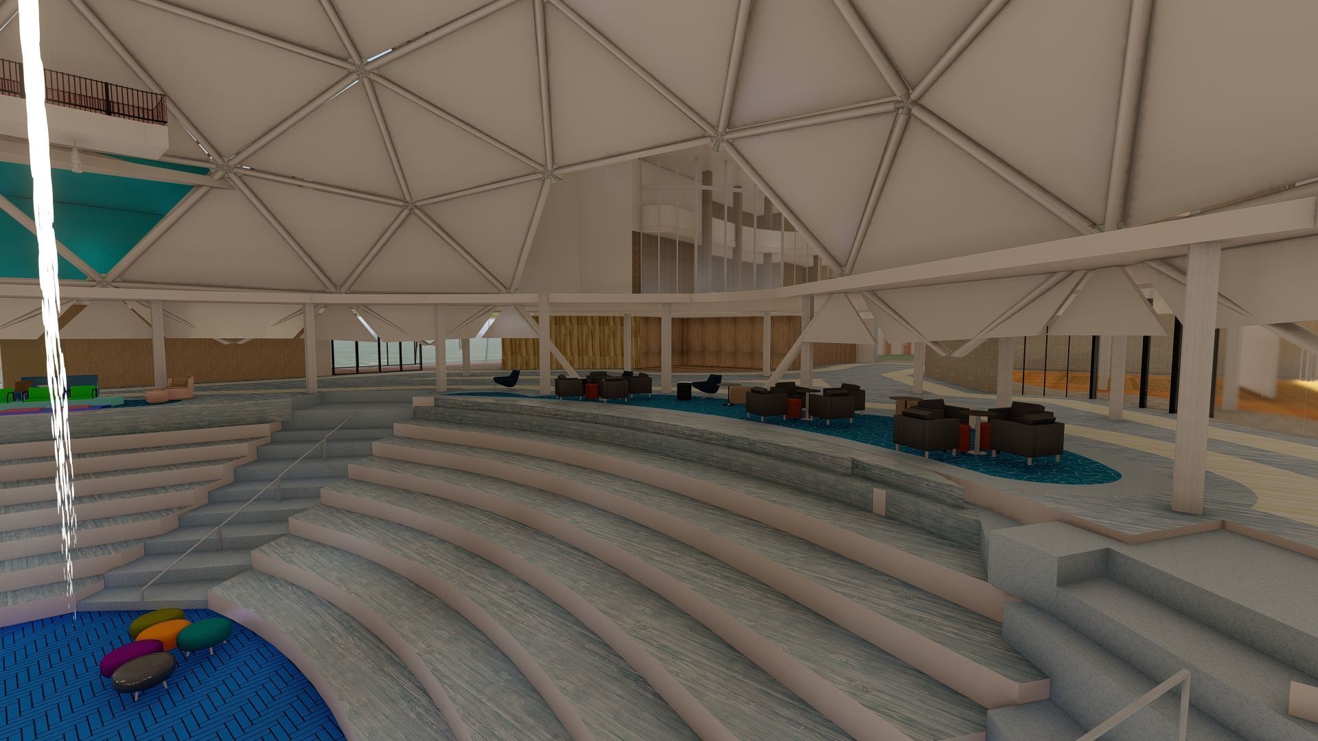 Icon of the Seas with full interior 3D model_47