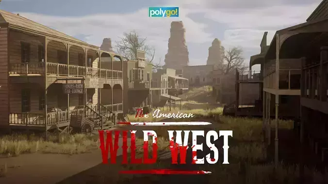The Wild West - American Western Town Environment
