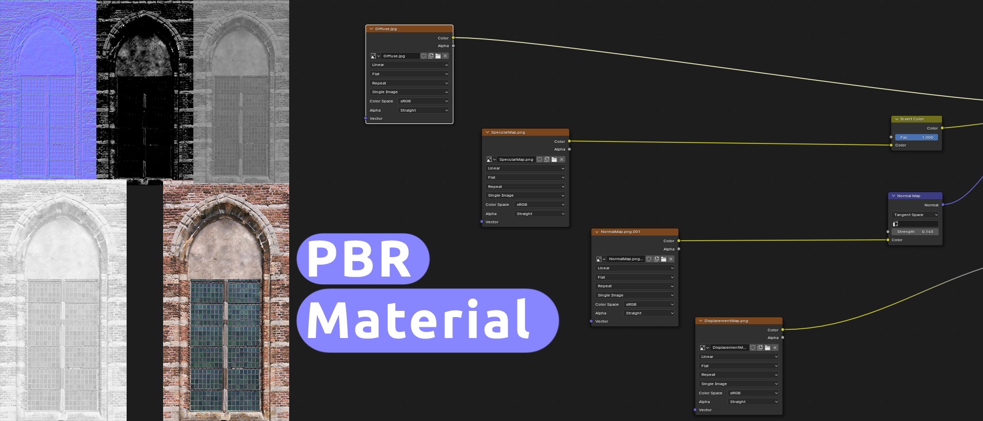 Gothic Window - Second Type 3D model_4