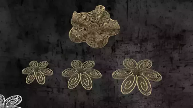 African gold jewelry service parts