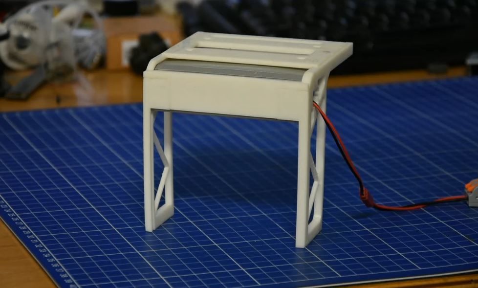 Sectional door for modelship Typ B 3D print model_2