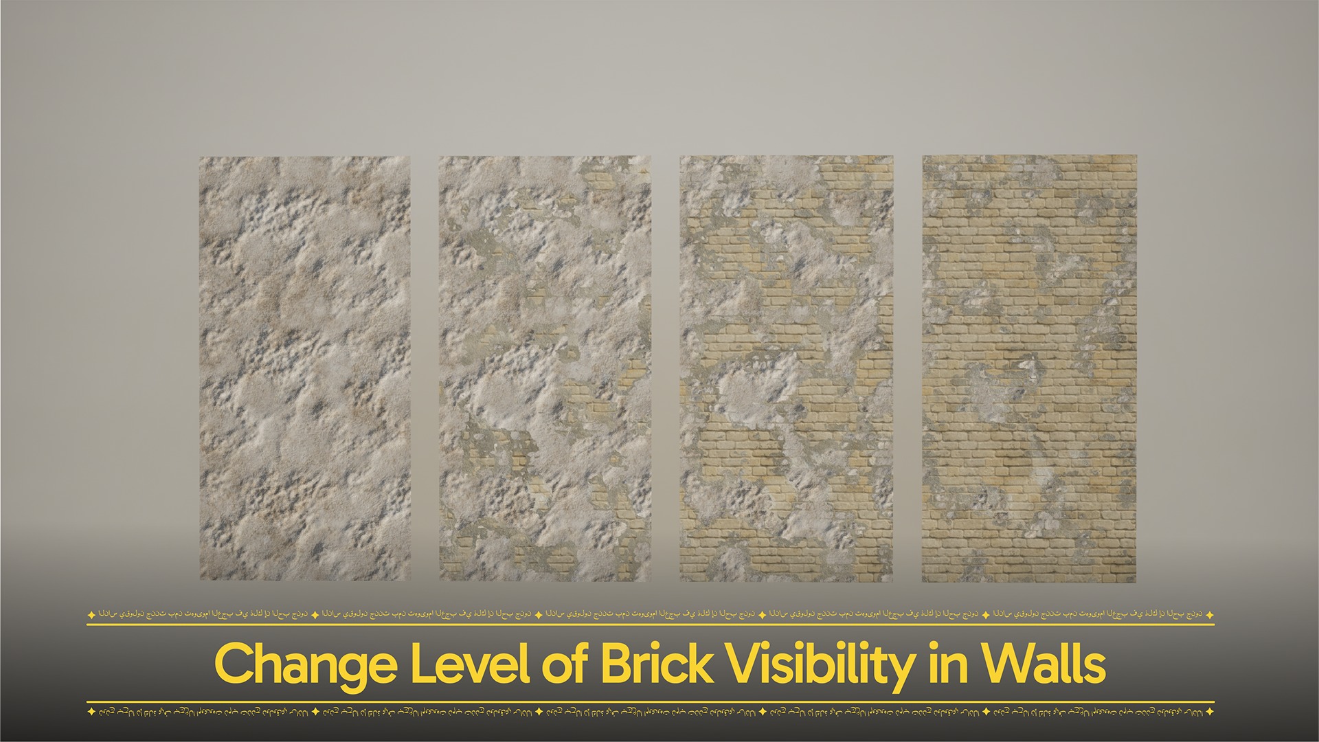 The Middle East - An Arabic Persian Environment Low-poly 3D model_7