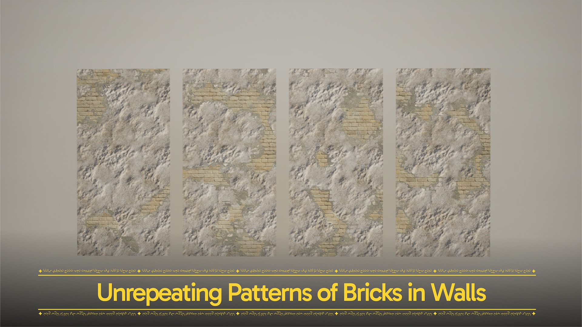 The Middle East - An Arabic Persian Environment Low-poly 3D model_6