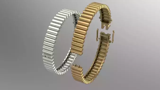 Boucheron bracelet heavy version 3D print model