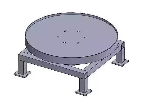 Turn Table 1 Tonne  3D model