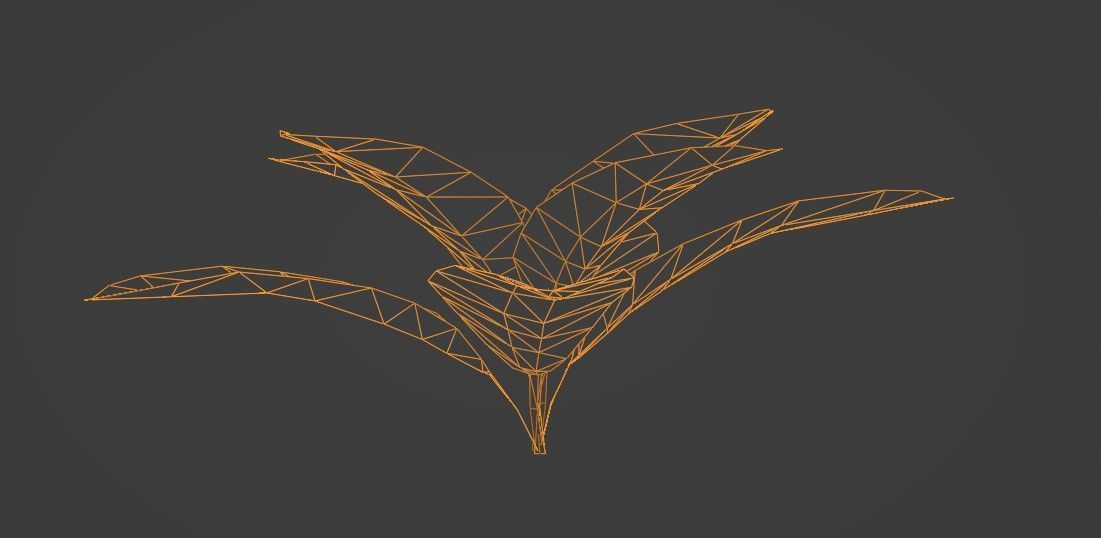 Tropical Plants Pack 10 Types No Transparency Low-Spec Friendly 3D model_41