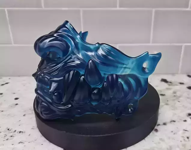 Test Printed-SamuraiMask 3D print model