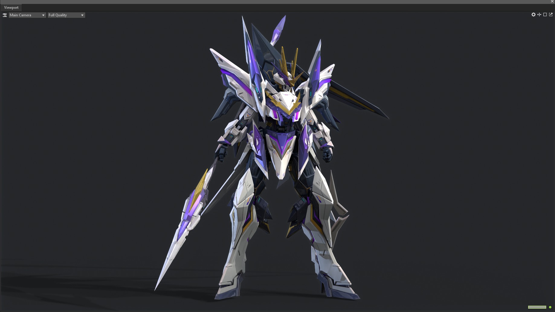 robot Low-poly 3D model_3